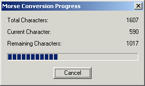 The Progress Window